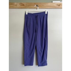 Athleta Arrival Straight Leg Ankle Pants Periwinkle Women Size 6